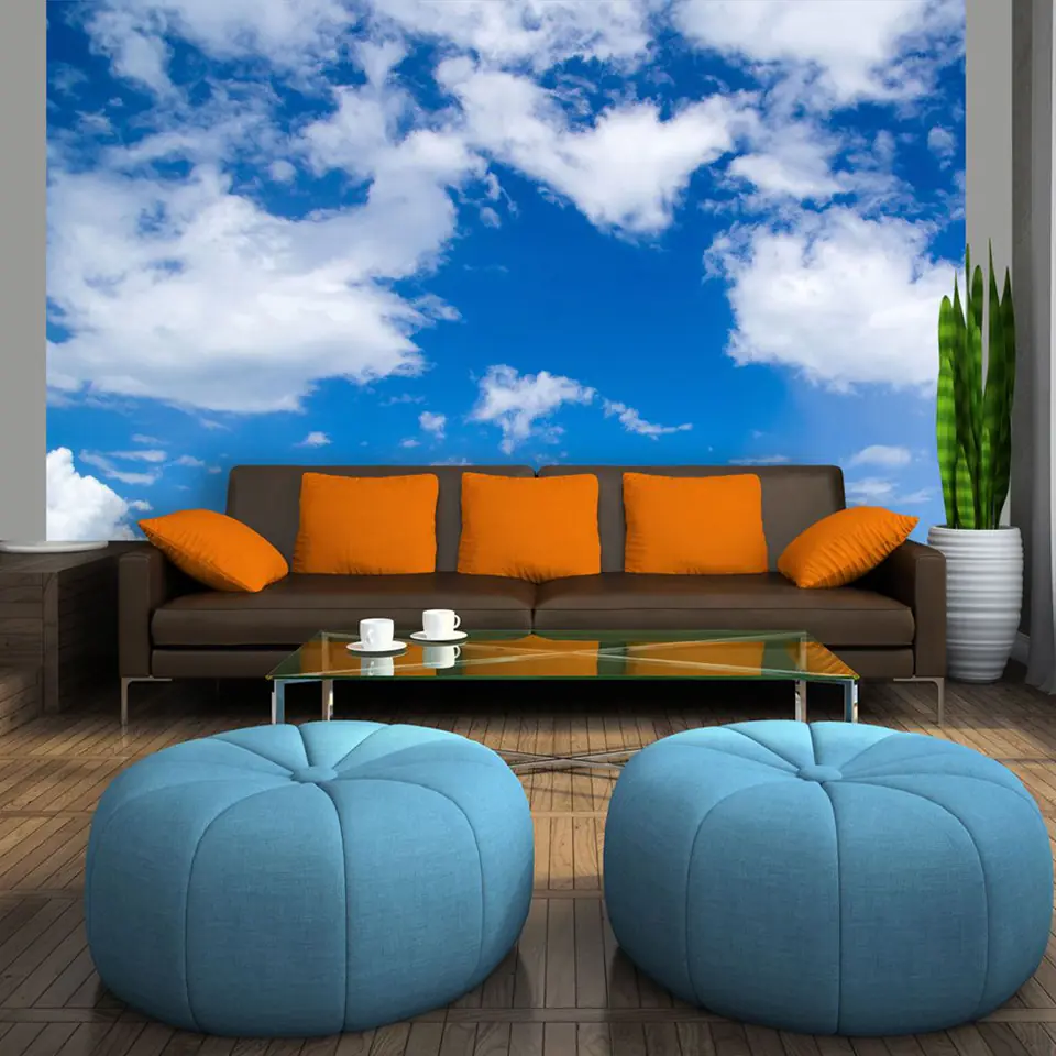 ⁨Wall mural - Under the open sky (size 200x154)⁩ at Wasserman.eu
