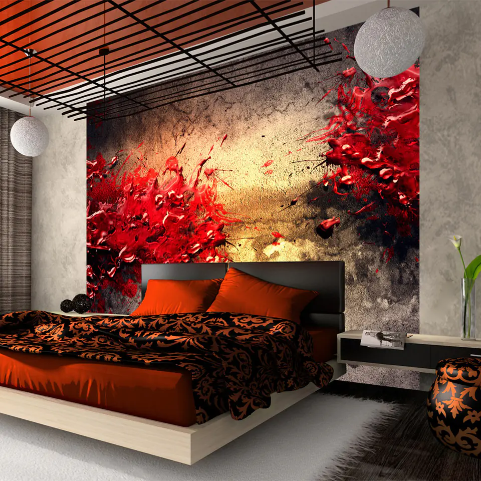 ⁨Wall mural - Volcano of passion (size 200x154)⁩ at Wasserman.eu