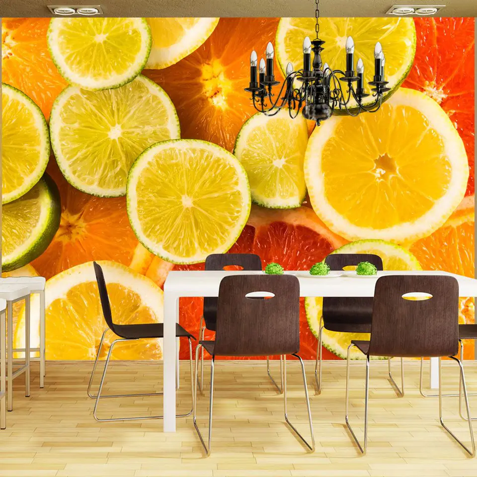 ⁨Fototapeta - Citrus fruits (rozmiar 300x231, wykończenie Standard)⁩ w sklepie Wasserman.eu