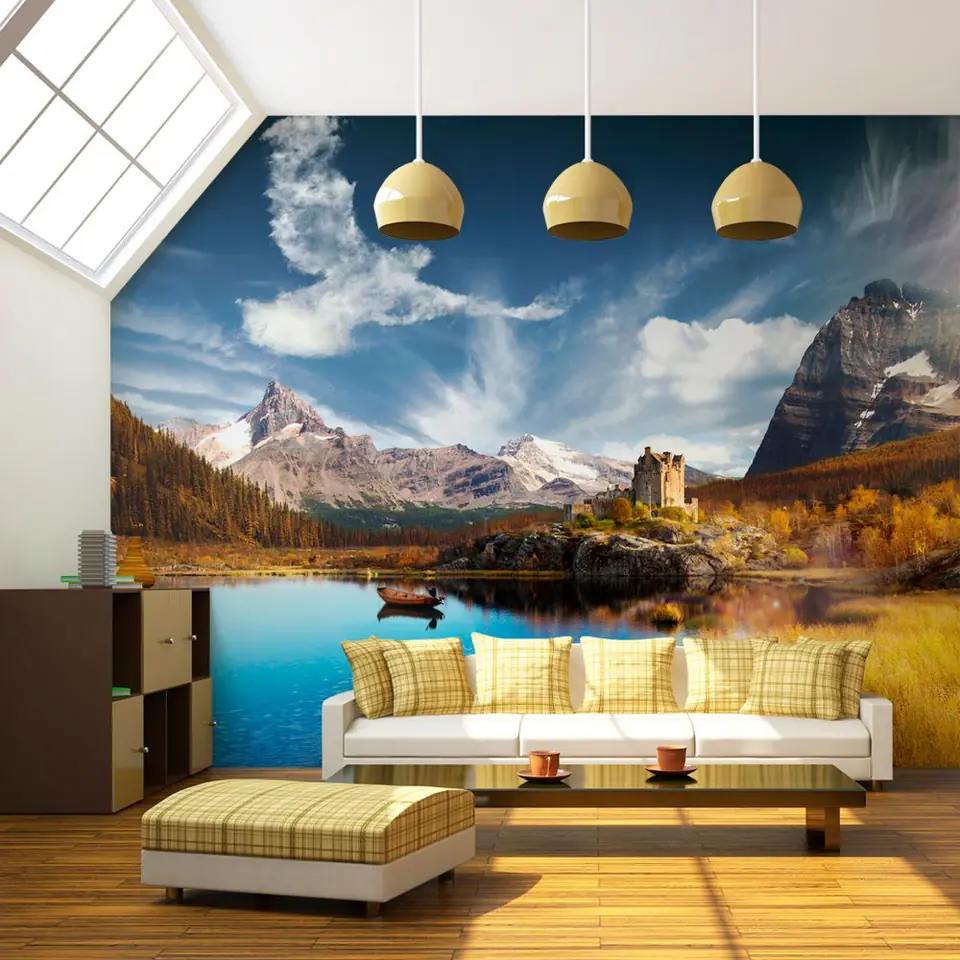 ⁨Fototapeta - Bird cloud (rozmiar 350x270, wykończenie Standard)⁩ w sklepie Wasserman.eu
