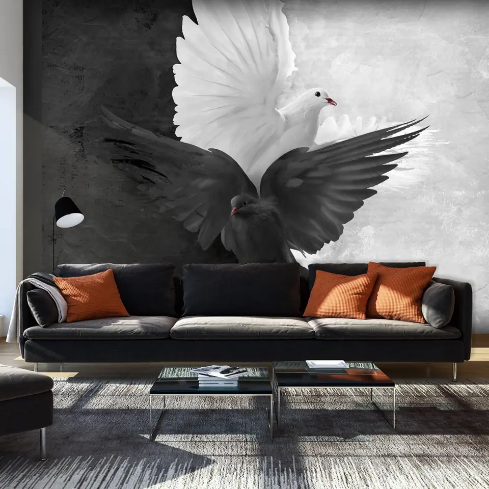 ⁨Wall mural - Good and evil (size 200x154)⁩ at Wasserman.eu