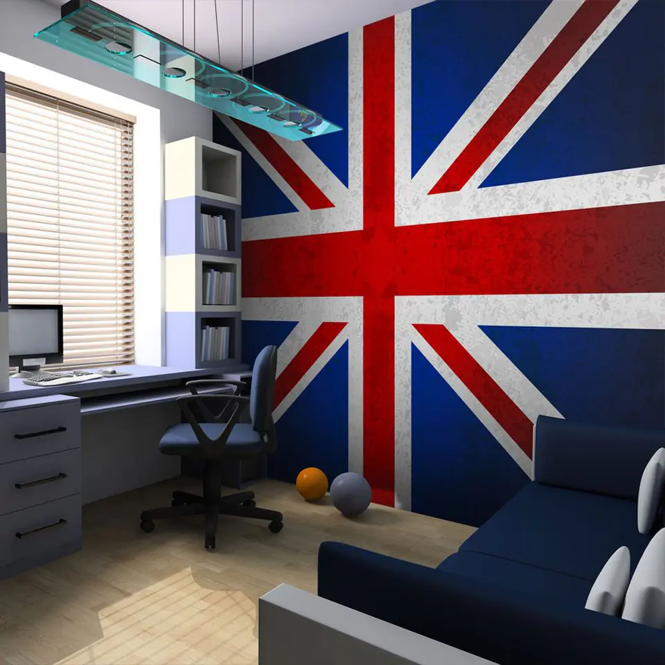 ⁨Fototapeta - Union Jack (rozmiar 200x154, wykończenie Standard)⁩ w sklepie Wasserman.eu