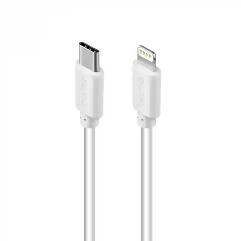 ⁨Kabel CB1061W Lightning(M) - USB-C(M), PD20W, 1m, biały⁩ w sklepie Wasserman.eu