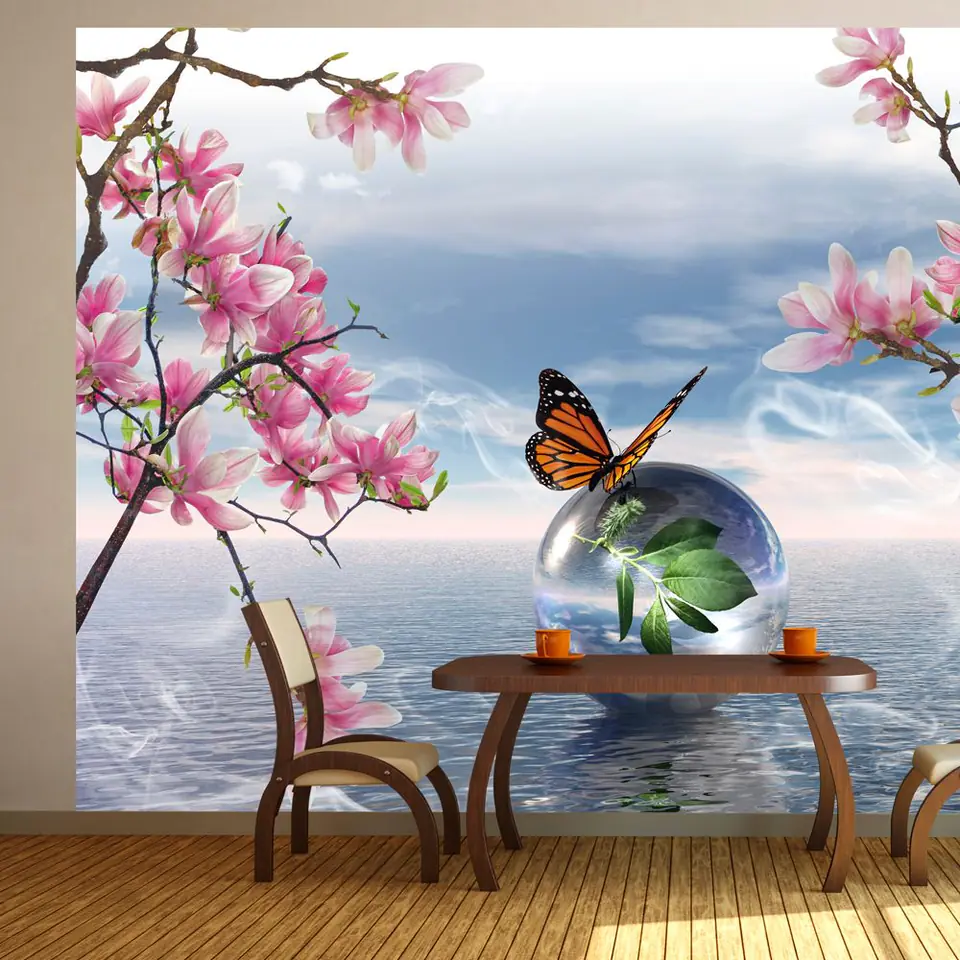 ⁨Wall mural - In a soap bubble (size 350x245)⁩ at Wasserman.eu