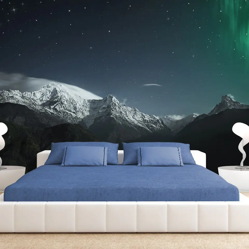 ⁨Wall mural - Northern Lights (size 400x280)⁩ at Wasserman.eu