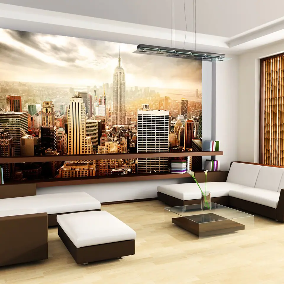 ⁨Wall mural - Combed by the wind (size 250x175)⁩ at Wasserman.eu