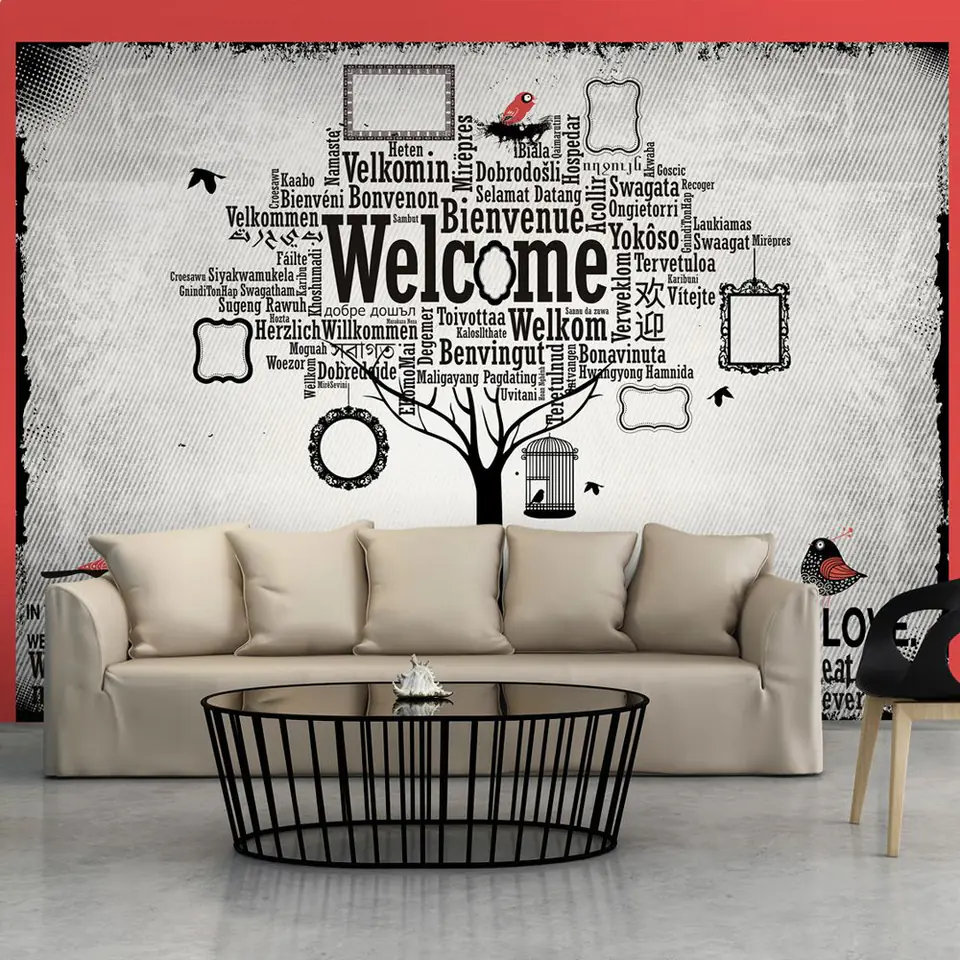 ⁨Fototapeta - In this house (rozmiar 250x175, wykończenie Standard)⁩ w sklepie Wasserman.eu