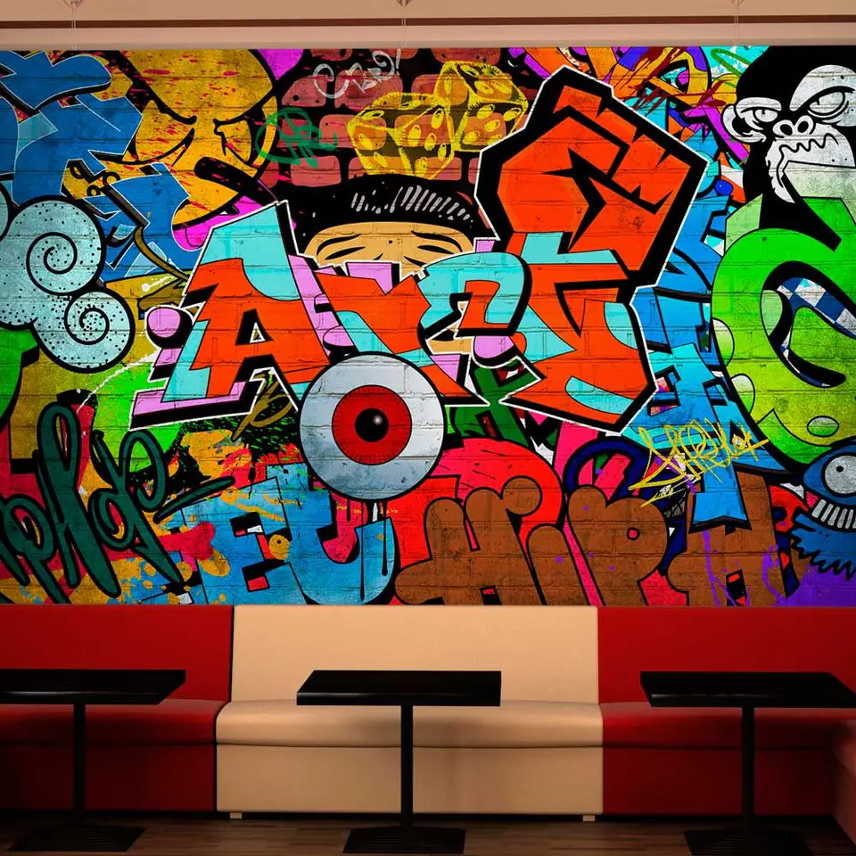 ⁨Fototapeta - Graffiti art (rozmiar 100x70, wykończenie Premium)⁩ w sklepie Wasserman.eu