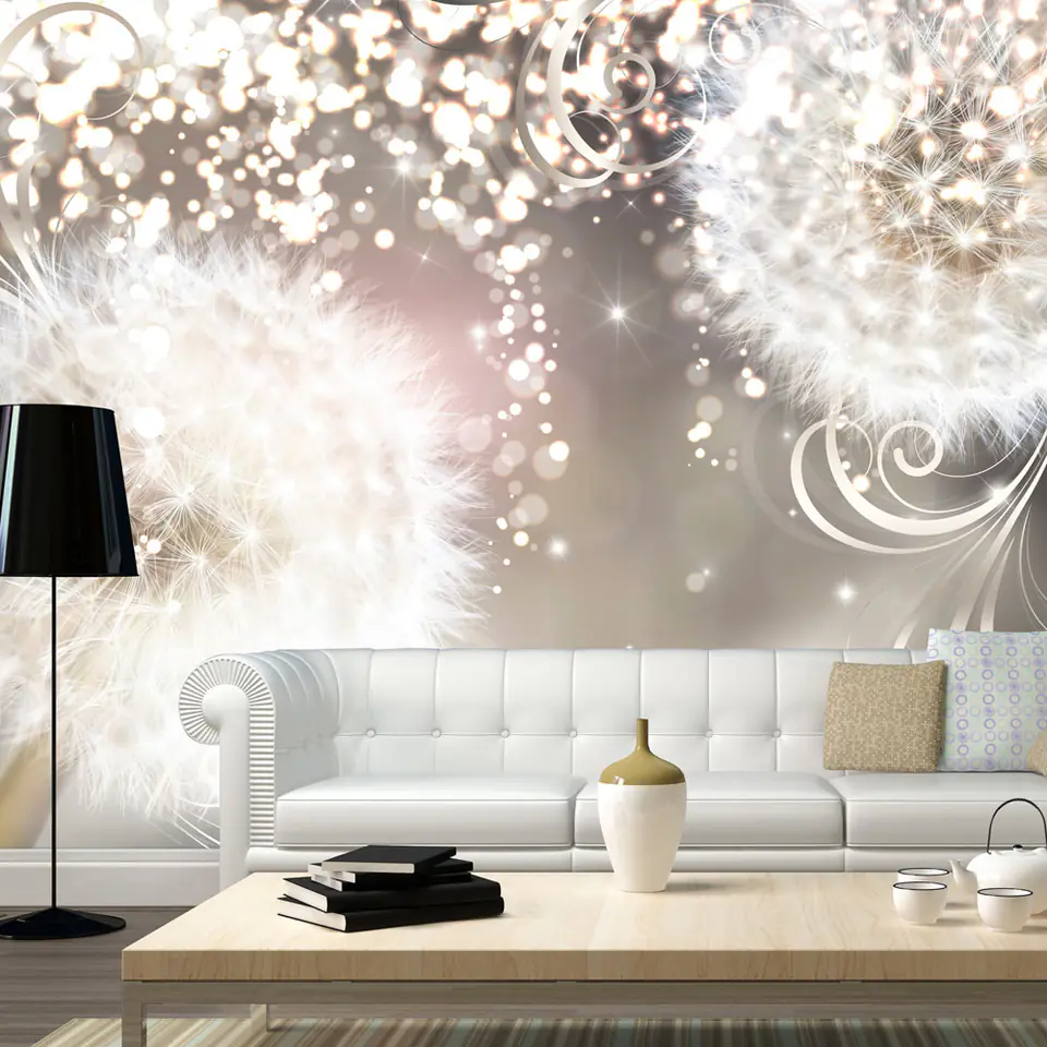 Wall mural - Enchanted dandelions (size 350x245) at Wasserman.eu