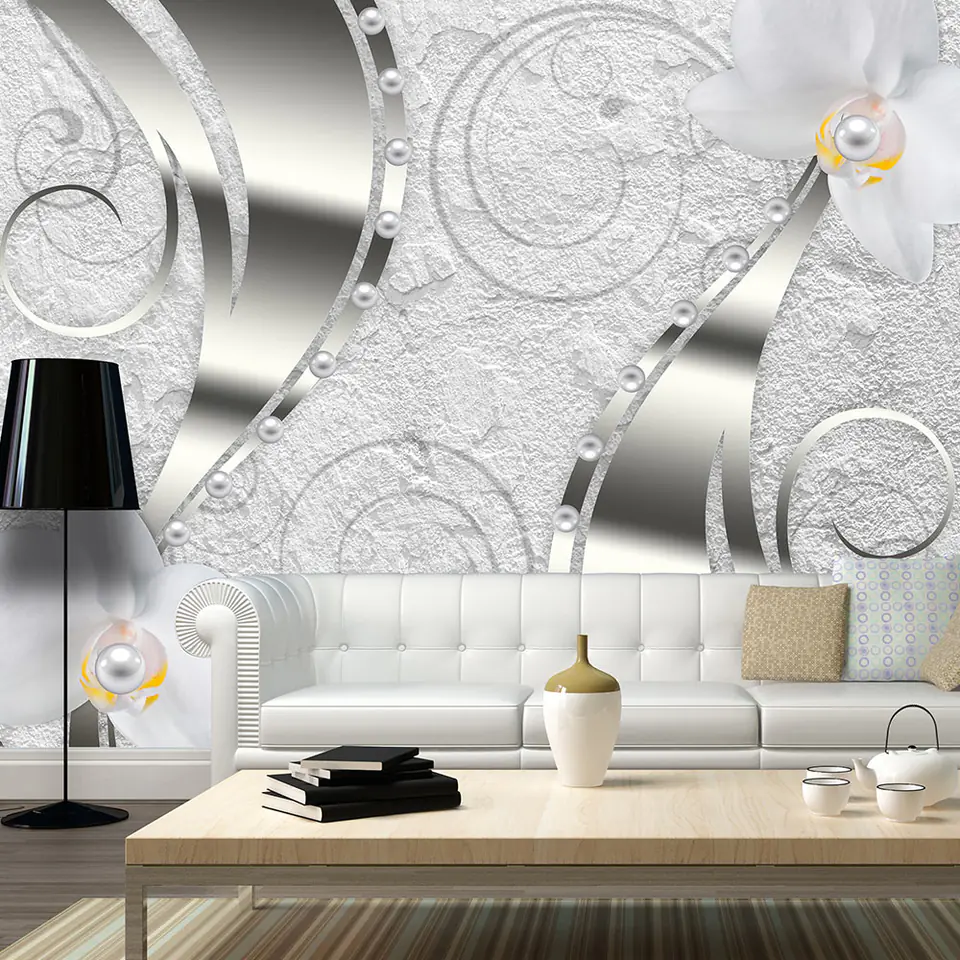 Wall mural - Blooming abstraction (size 350x245) at Wasserman.eu