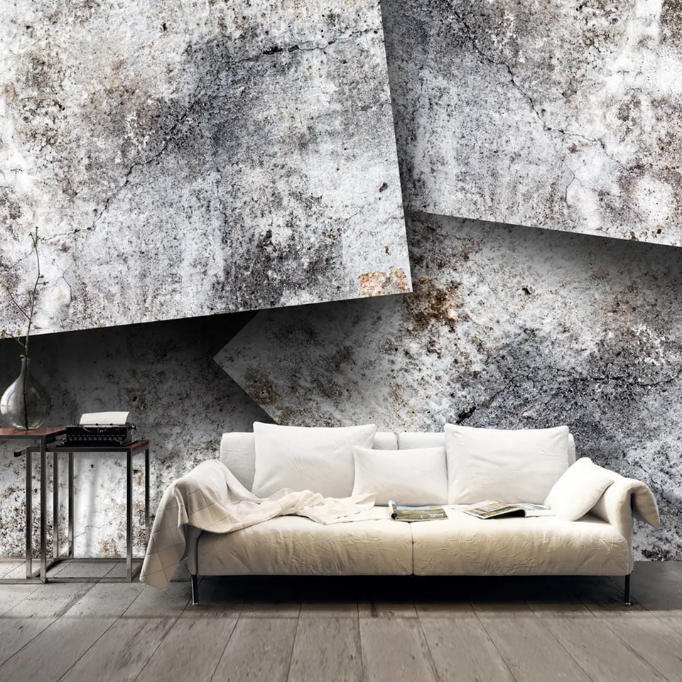 Wall mural - Concrete cards (size 100x70) at Wasserman.eu