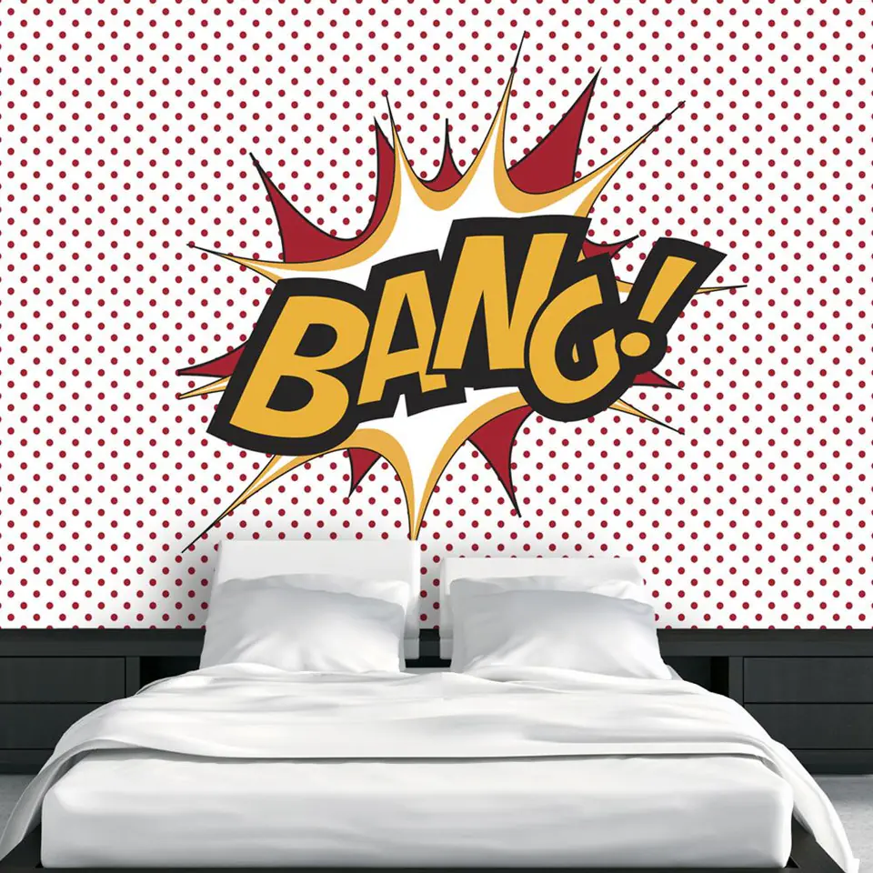 Wall mural - BANG! (size 250x175) at Wasserman.eu