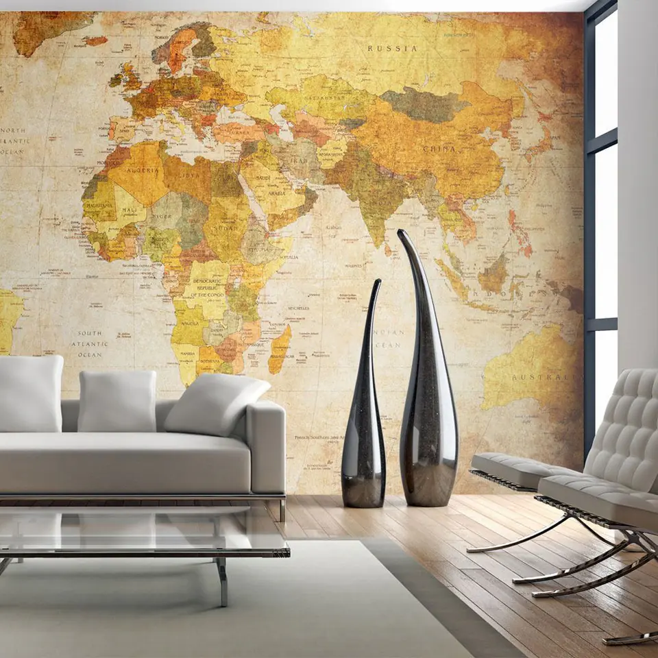 Wall mural - Old globe (size 450x270) at Wasserman.eu