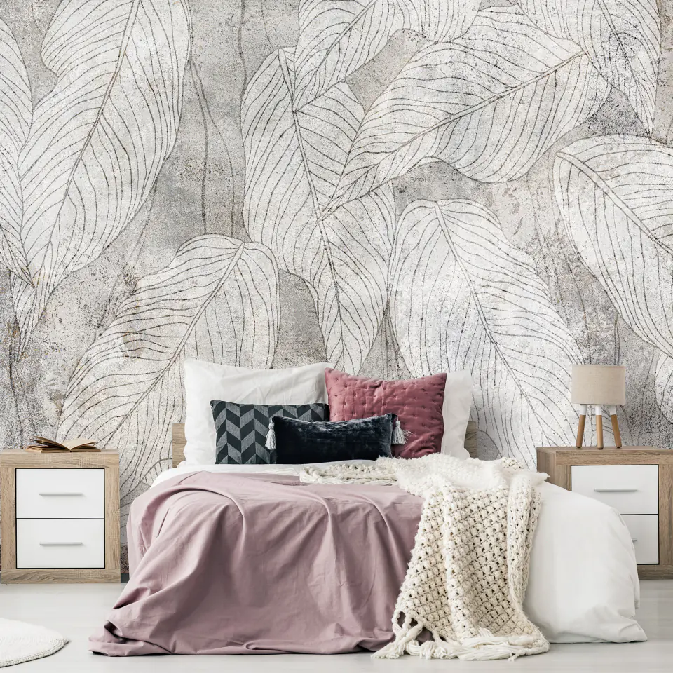 ⁨Self-adhesive wall mural - Shadow filled with noise (size 98x70)⁩ at Wasserman.eu