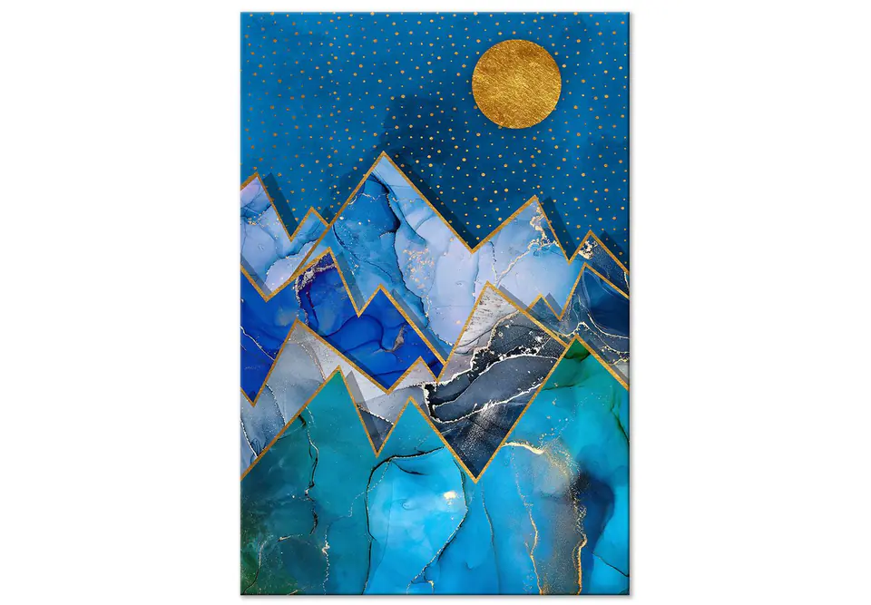 ⁨Obraz - Nocny spacer (1-częściowy) pionowy (rozmiar 40x60, wykończenie Premium Print)⁩ w sklepie Wasserman.eu