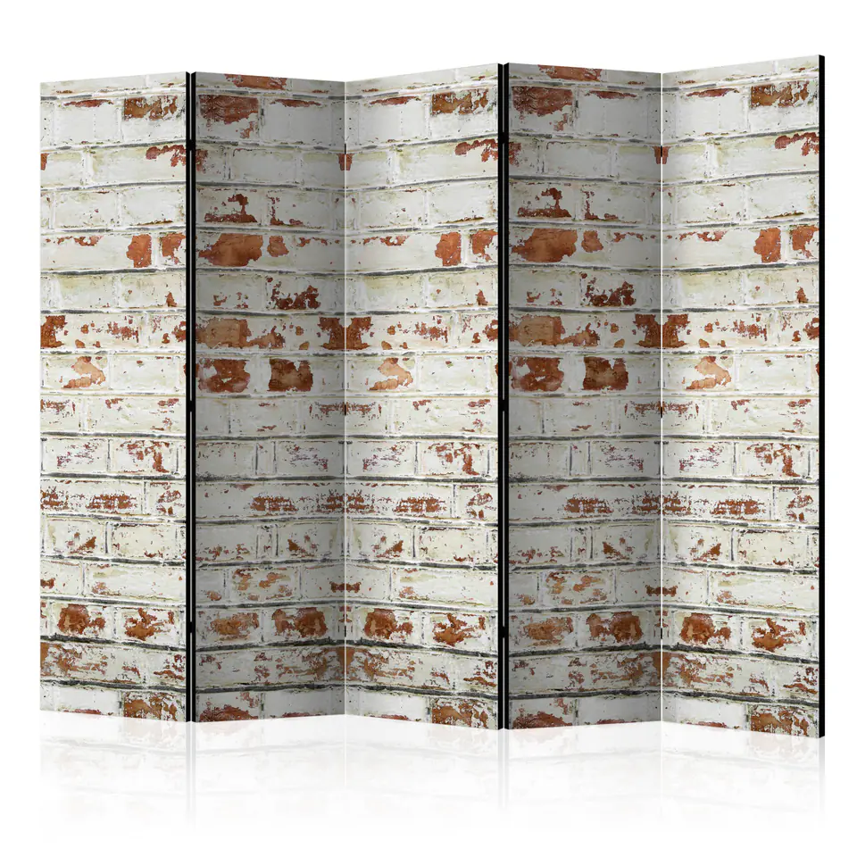 ⁨5-piece screen - Brick Story II [Room Dividers] (size 225x172)⁩ at Wasserman.eu