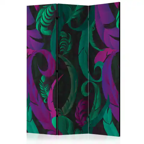 ⁨Screen 3-piece - Dance of feathers [Room Dividers] (size 135x172)⁩ at Wasserman.eu