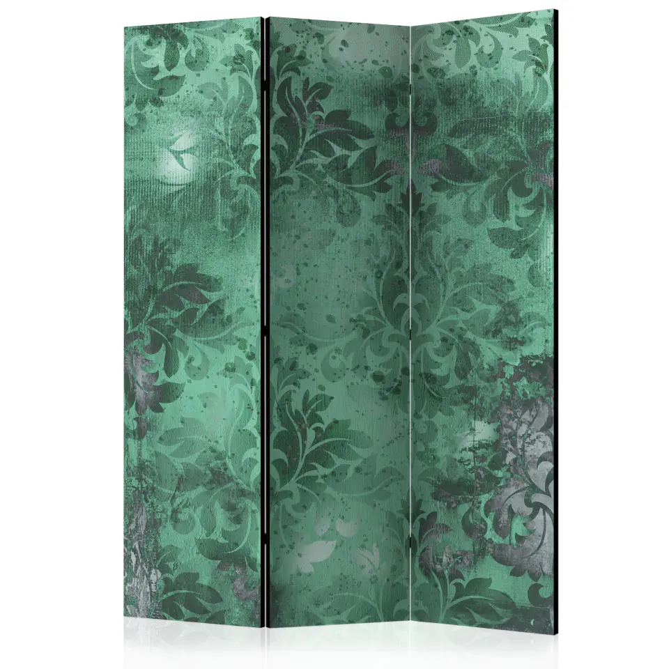 ⁨3-piece screen - Emerald Memory [Room Dividers] (size 135x172)⁩ at Wasserman.eu