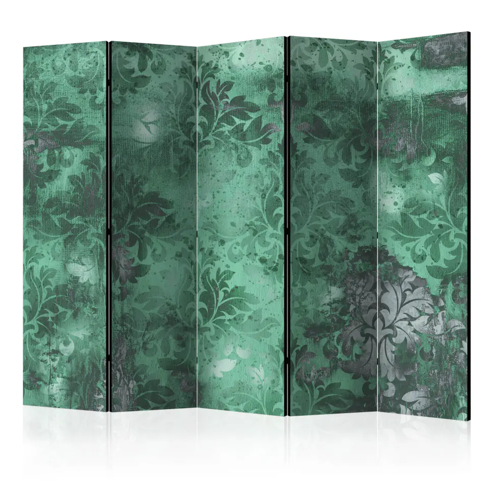 ⁨5-piece screen - Emerald Memory II [Room Dividers] (size 225x172)⁩ at Wasserman.eu