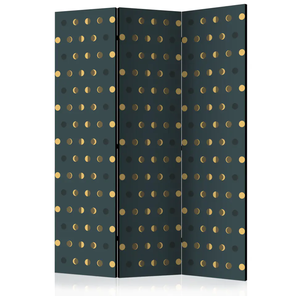 ⁨Parawan - W kropki [Room Dividers] (rozmiar 135x172, wykończenie Dwustronny)⁩ w sklepie Wasserman.eu