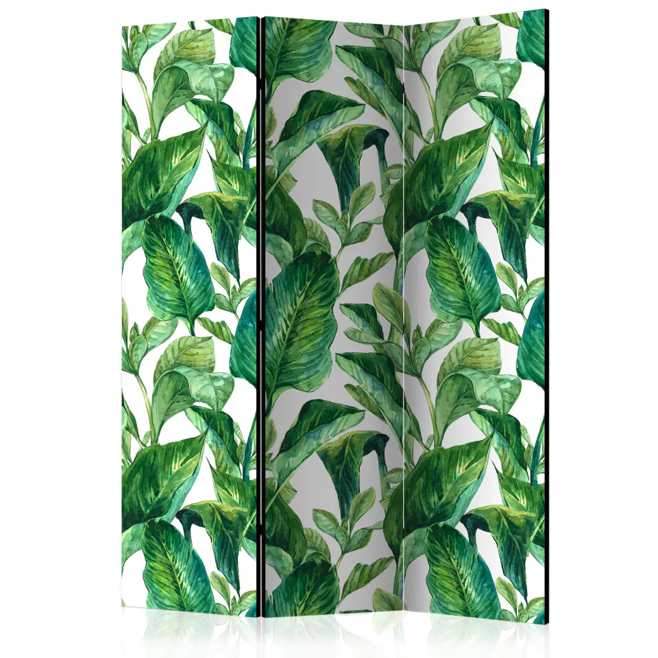 ⁨Parawan - Tropikalny raj [Room Dividers] (rozmiar 135x172, wykończenie Dwustronny)⁩ w sklepie Wasserman.eu