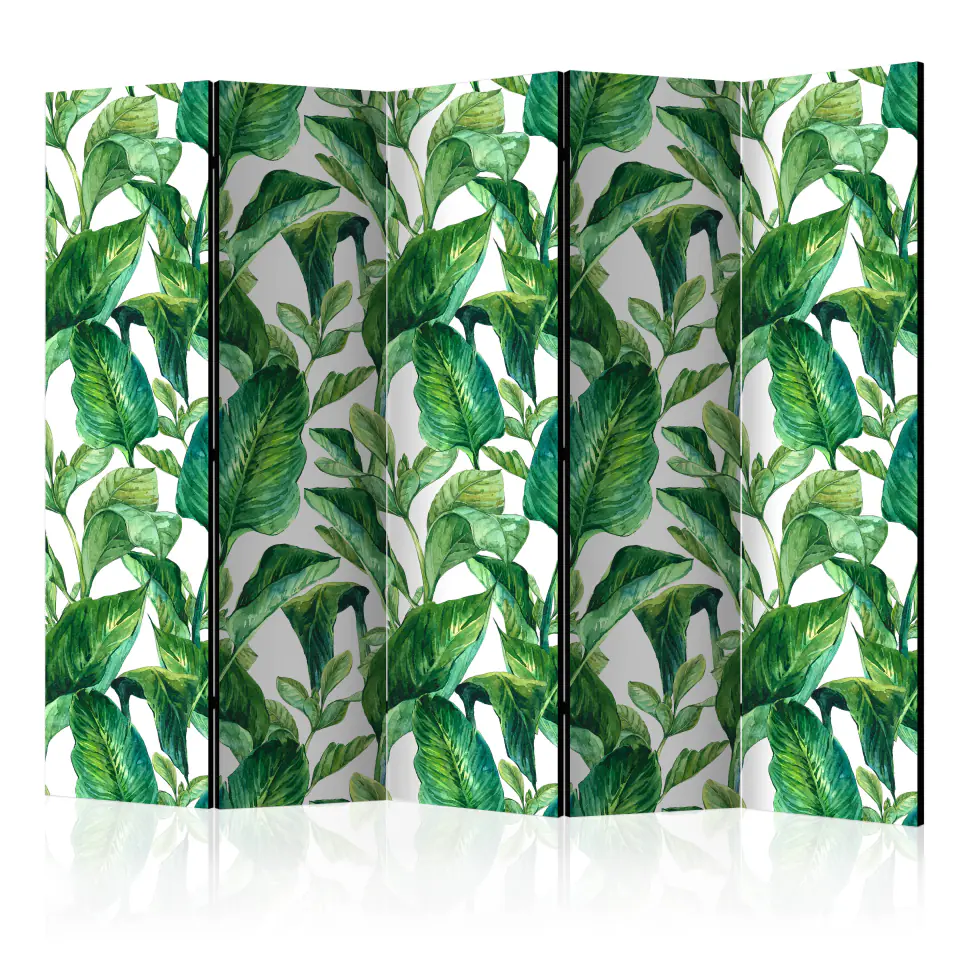 ⁨5-piece screen - Tropical Paradise II [Room Dividers] (size 225x172)⁩ at Wasserman.eu