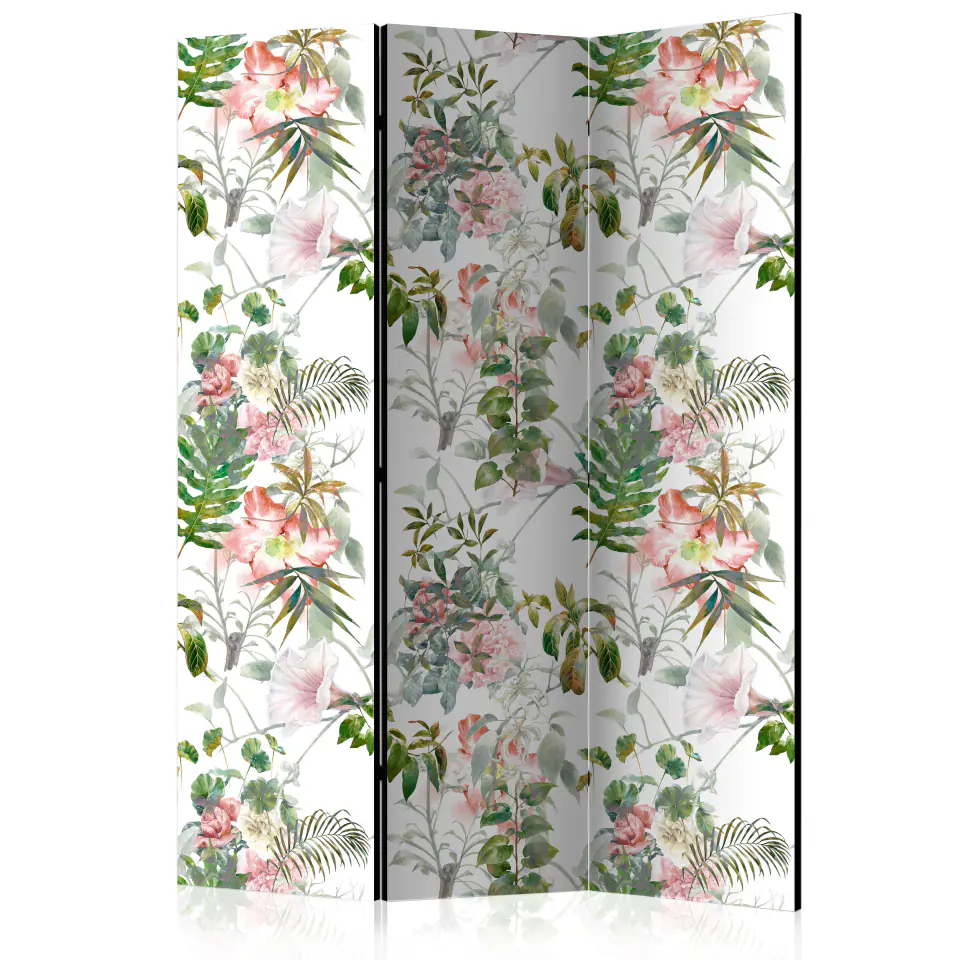 ⁨3-piece screen - Beautiful garden [Room Dividers] (size 135x172)⁩ at Wasserman.eu