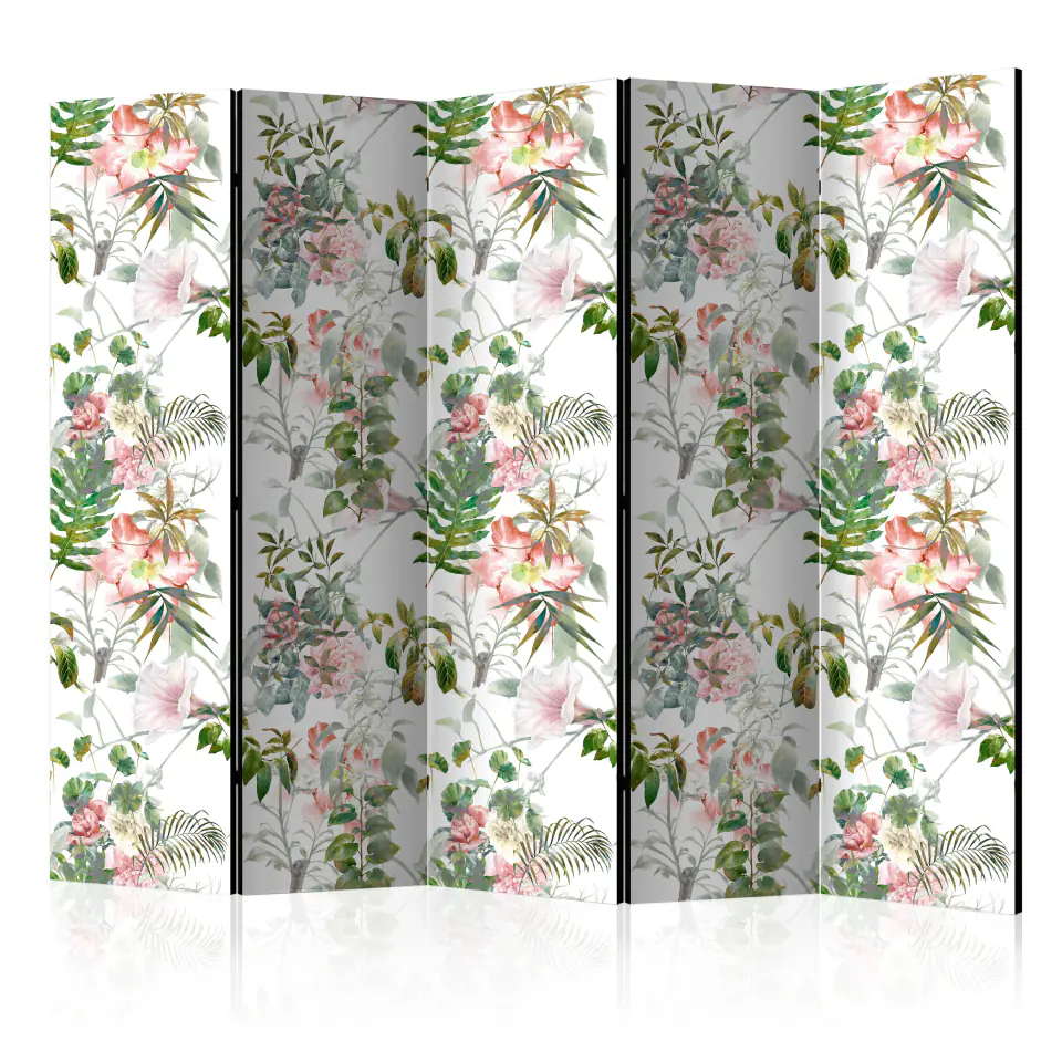 ⁨5-piece screen - Beautiful garden II [Room Dividers] (size 225x172)⁩ at Wasserman.eu