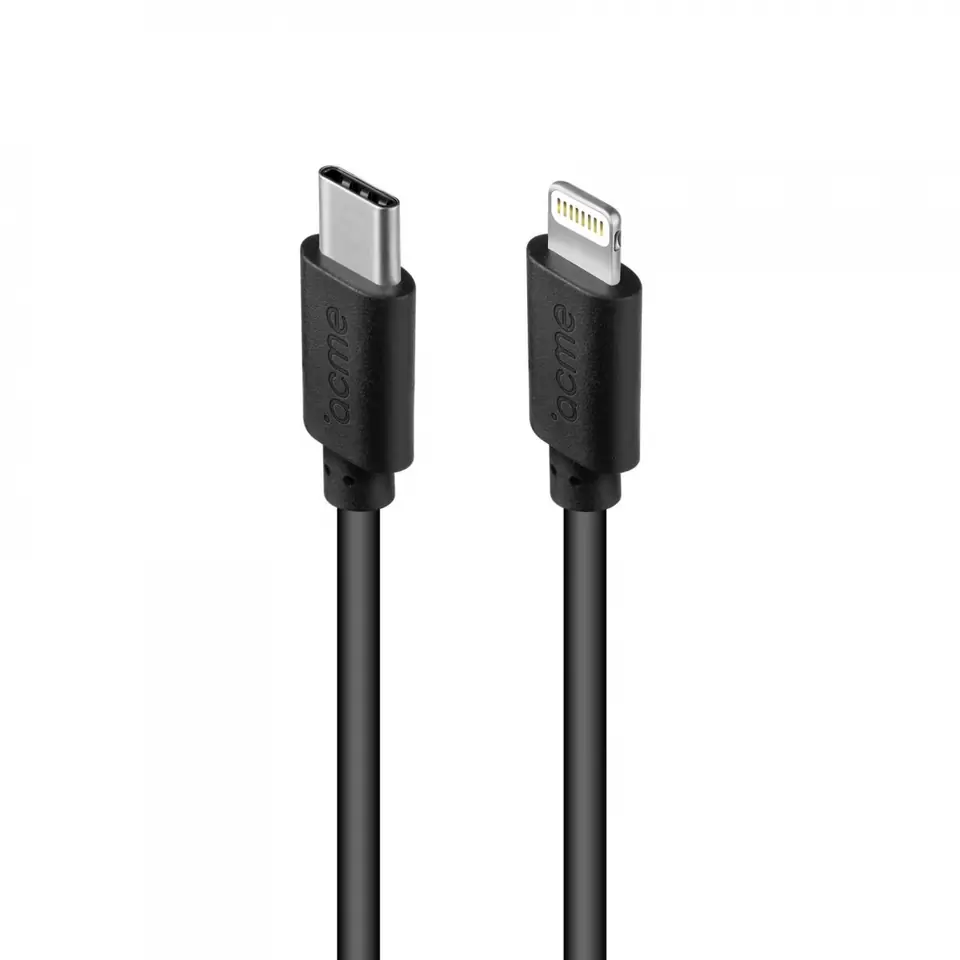 Kabel CB1061 Lightning (M)- USB-C(M), PD20W, 1m, czarny w sklepie Wasserman.eu