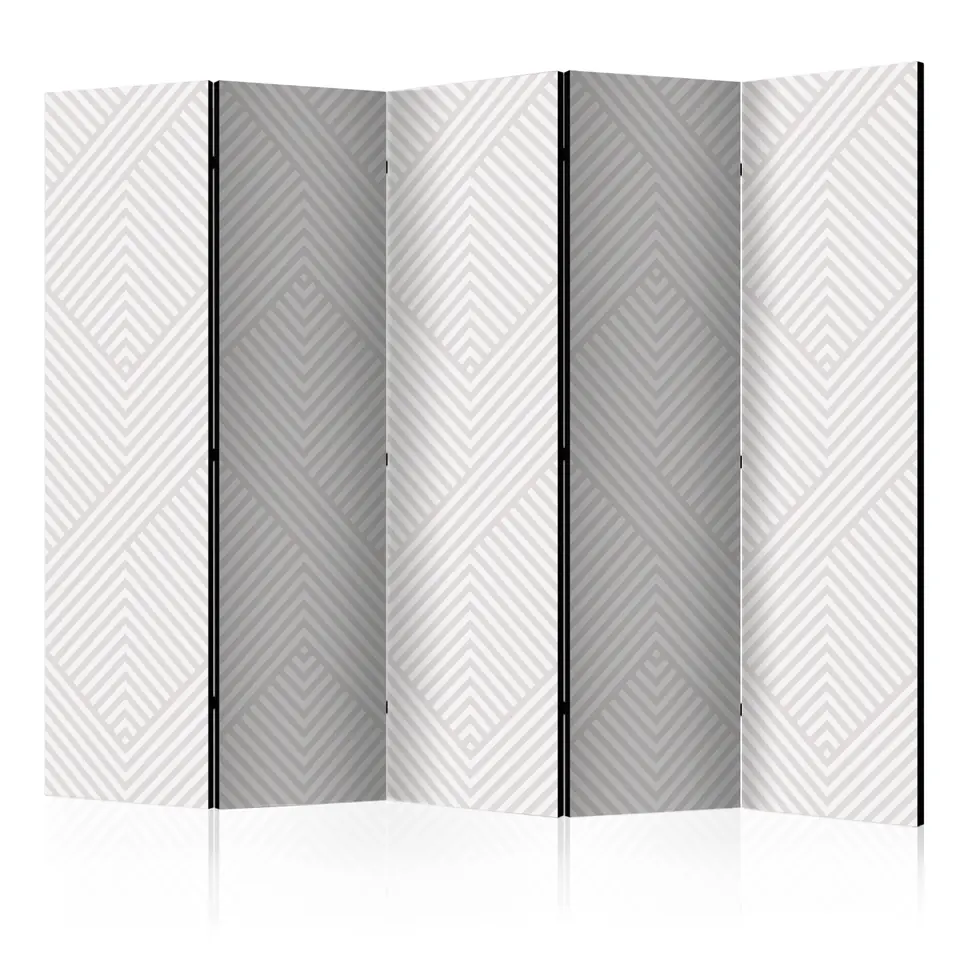 ⁨5-piece screen - Broken lines II [Room Dividers] (size 225x172)⁩ at Wasserman.eu