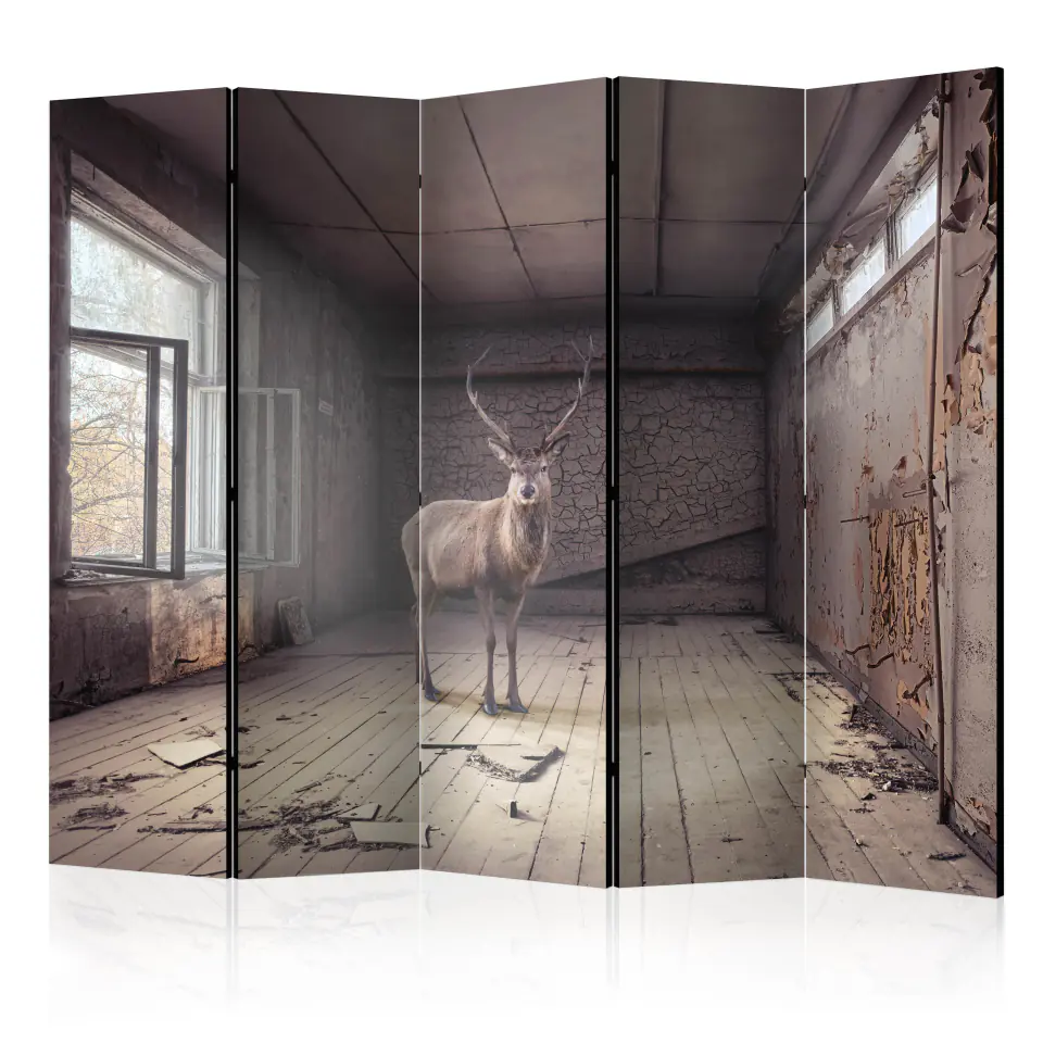 ⁨5-piece screen - Lost II [Room Dividers] (size 225x172)⁩ at Wasserman.eu