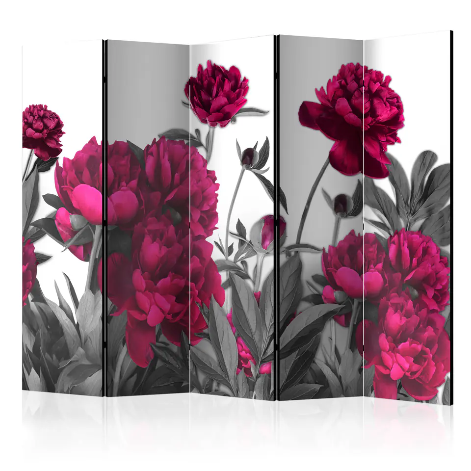 ⁨5-piece screen - Lush meadow II [Room Dividers] (size 225x172)⁩ at Wasserman.eu
