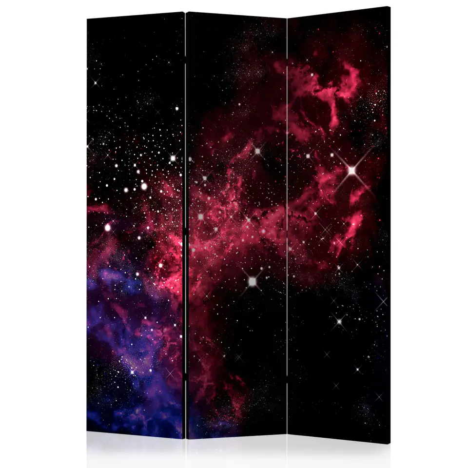 ⁨3-piece screen - cosmos - stars [Room Dividers] (size 135x172)⁩ at Wasserman.eu