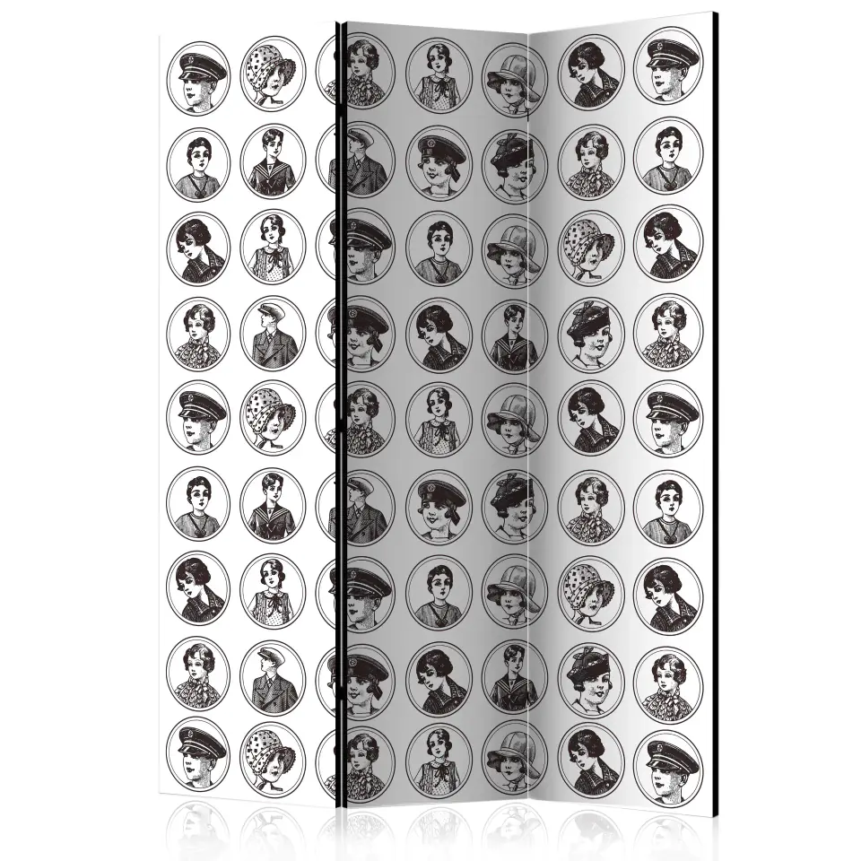 ⁨3-piece screen - 20 years, 30 years [Room Dividers] (size 135x172)⁩ at Wasserman.eu