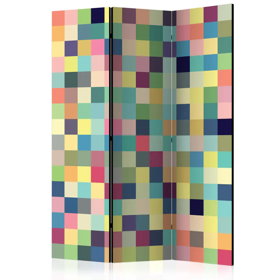 ⁨3-piece screen - Millions of colors [Room Dividers] (size 135x172)⁩ at Wasserman.eu