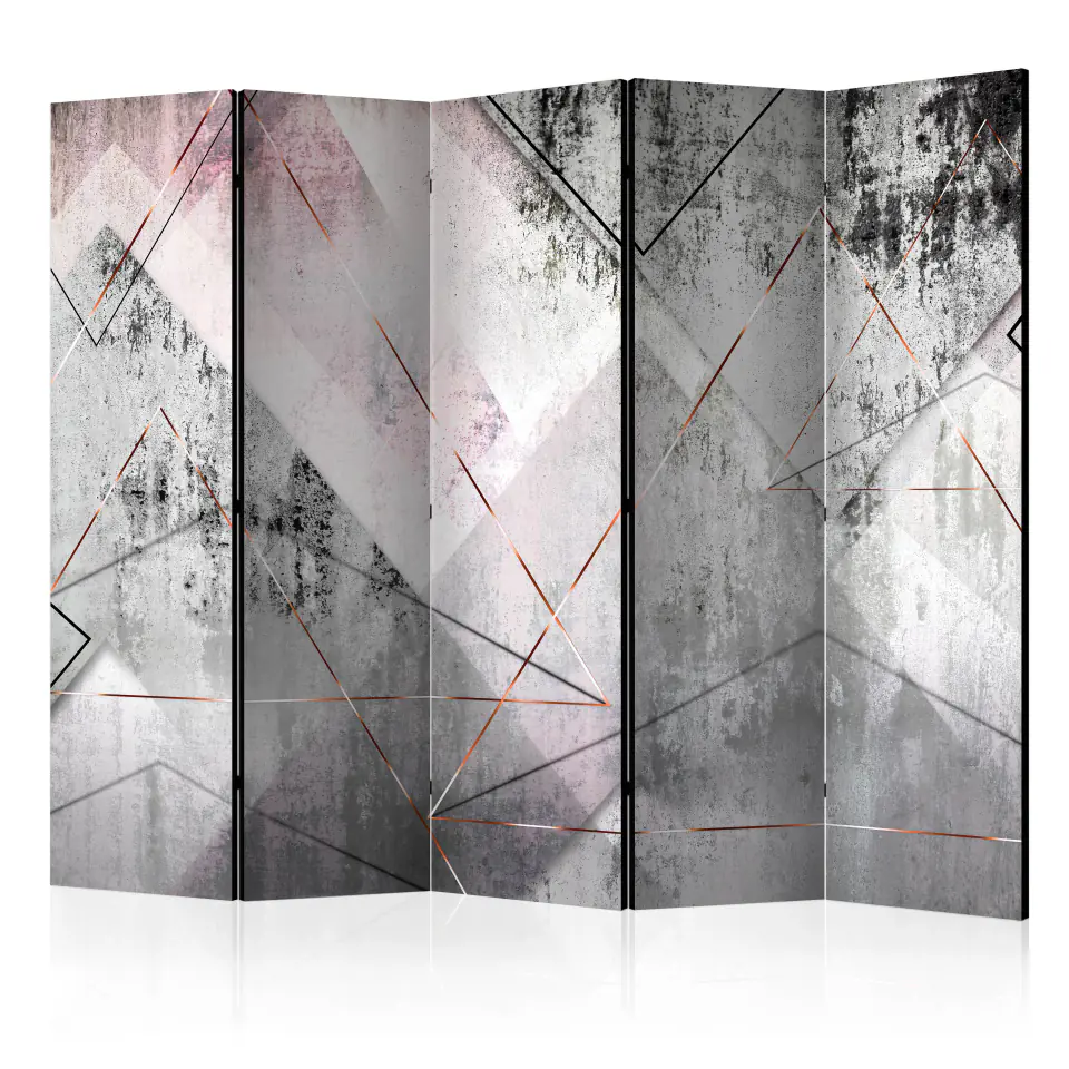 ⁨5-piece screen - Triple Perspective II [Room Dividers] (size 225x172)⁩ at Wasserman.eu