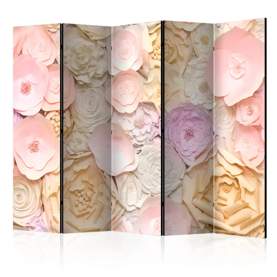 ⁨5-piece screen - Bouquet of flowers II [Room Dividers] (size 225x172)⁩ at Wasserman.eu