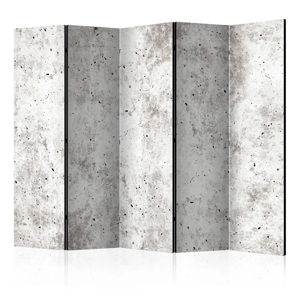 ⁨Parawan - Miejski styl: Beton II [Room Dividers] (rozmiar 225x172, wykończenie Dwustronny)⁩ w sklepie Wasserman.eu