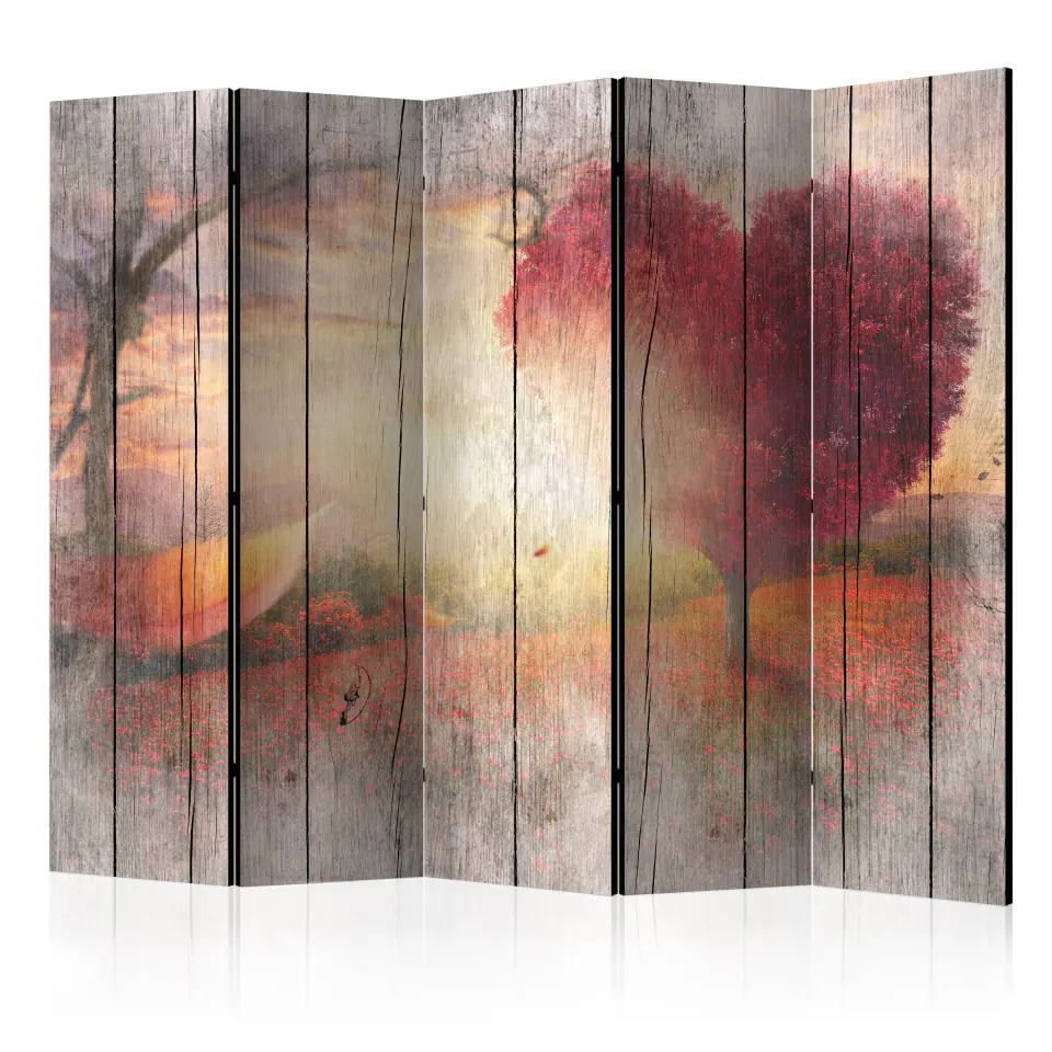 ⁨5-piece screen - Autumn Love II [Room Dividers] (size 225x172)⁩ at Wasserman.eu