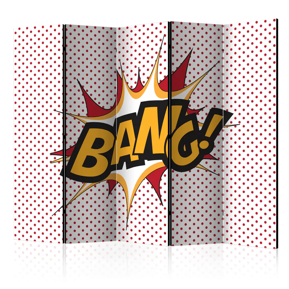 ⁨5-piece screen - BANG! II [Room Dividers] (size 225x172)⁩ at Wasserman.eu