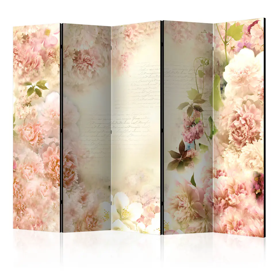 ⁨5-piece screen - Spring fragrance II [Room Dividers] (size 225x172)⁩ at Wasserman.eu