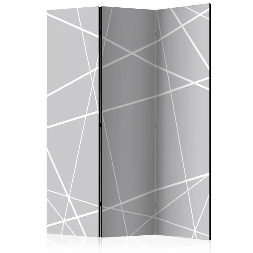 ⁨3-piece screen - Modern cobweb [Room Dividers] (size 135x172)⁩ at Wasserman.eu