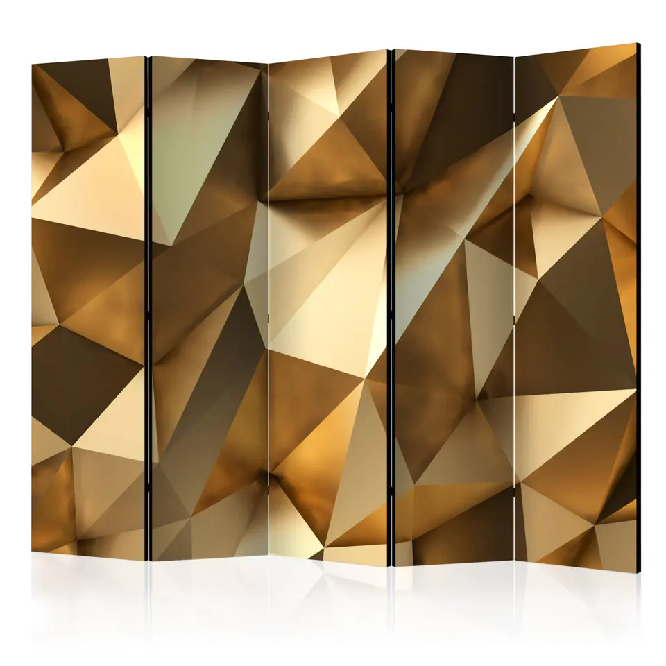 ⁨5-piece screen - Golden Dome II [Room Dividers] (size 225x172)⁩ at Wasserman.eu