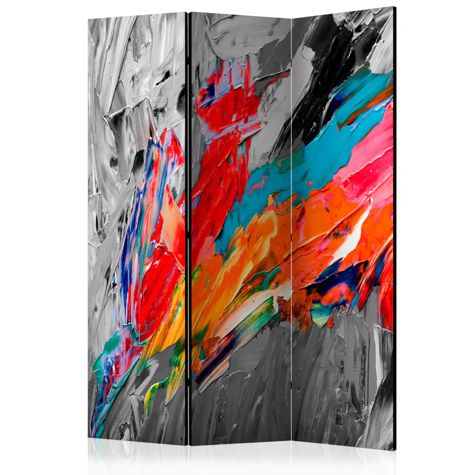 ⁨Screen 3-piece - Firebird [Room Dividers] (size 135x172)⁩ at Wasserman.eu