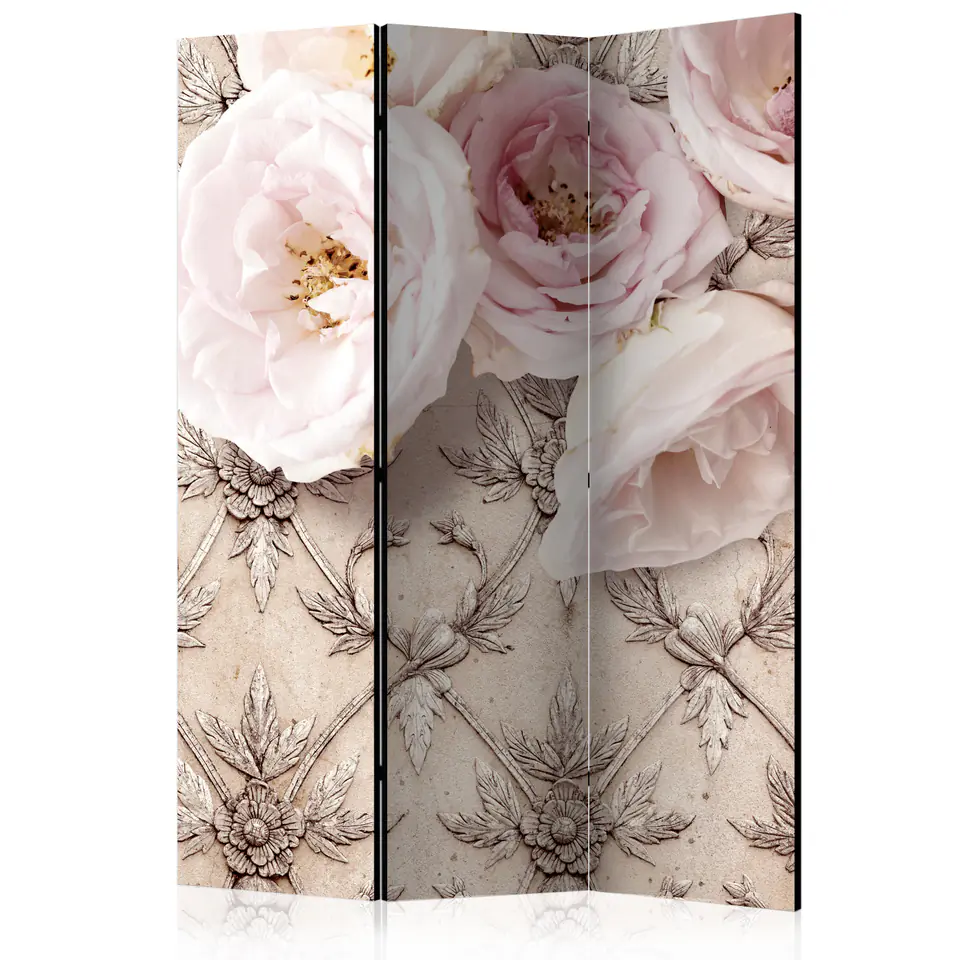 ⁨Screen 3-piece - Romantic beige [Room Dividers] (size 135x172)⁩ at Wasserman.eu