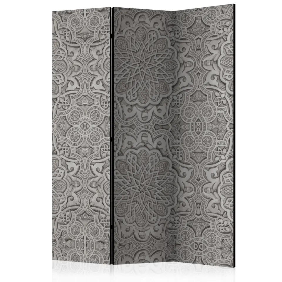 ⁨3-piece screen - Oriental ornament [Room Dividers] (size 135x172)⁩ at Wasserman.eu