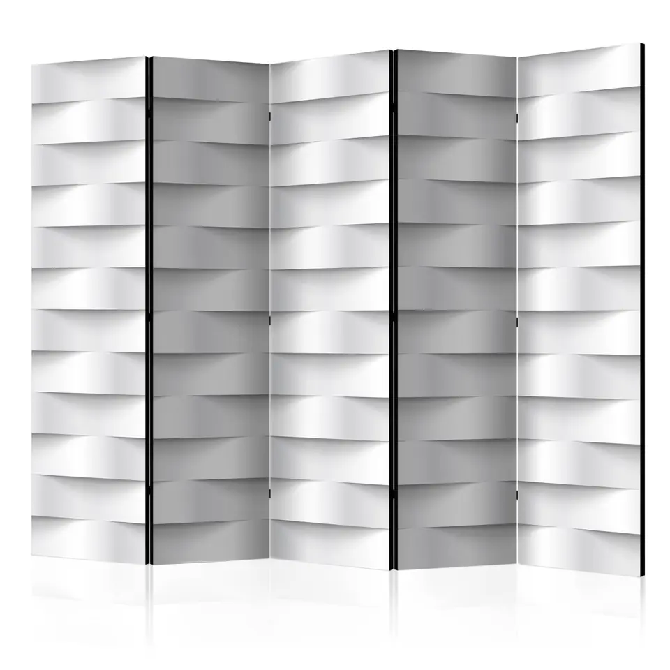 ⁨5-piece screen - White Illusion II [Room Dividers] (size 225x172)⁩ at Wasserman.eu