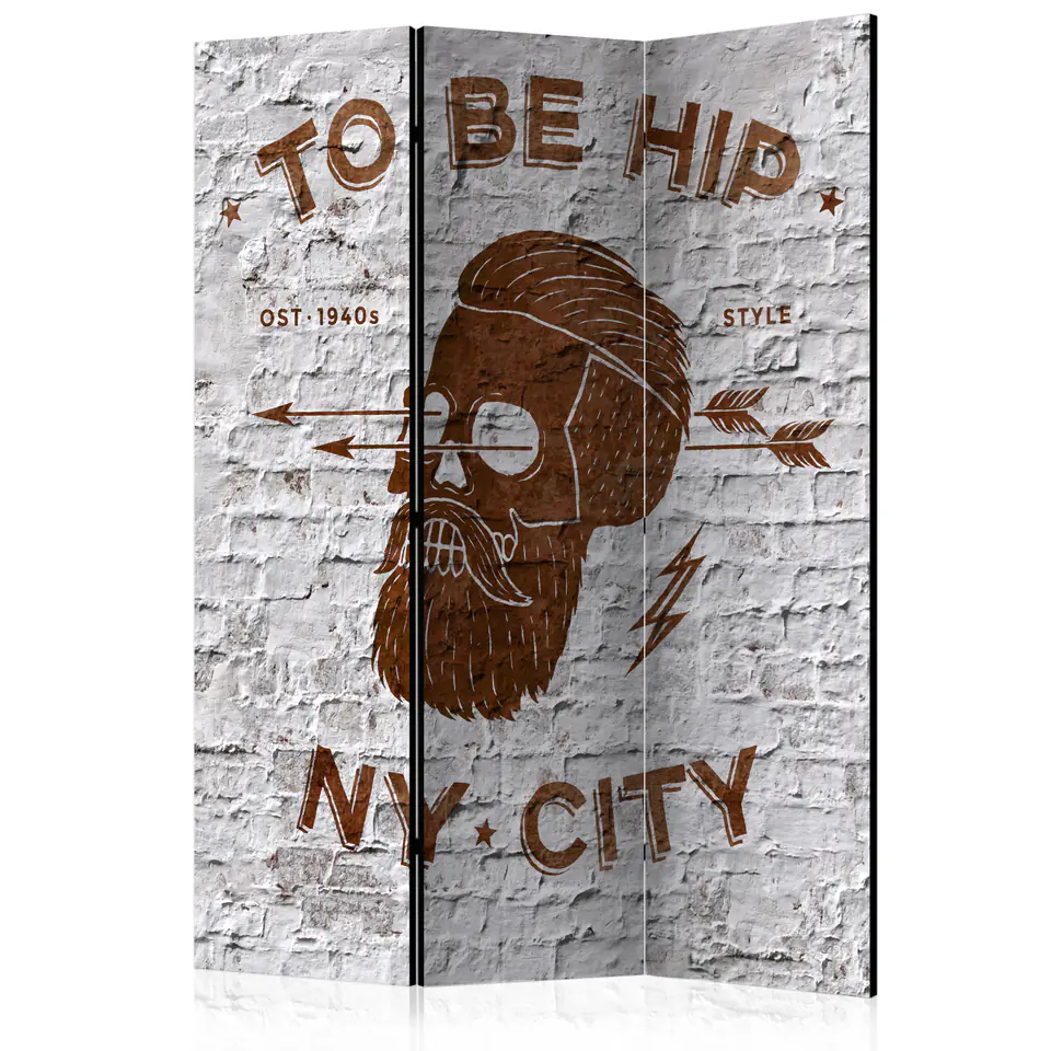 ⁨3-piece screen - TO BE HIP [Room Dividers] (size 135x172)⁩ at Wasserman.eu