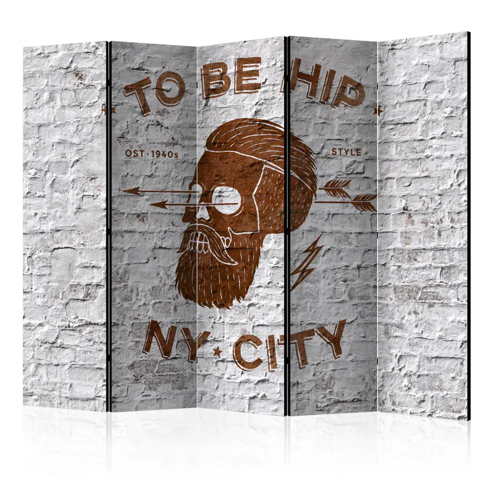 ⁨5-piece screen - TO BE HIP II [Room Dividers] (size 225x172)⁩ at Wasserman.eu