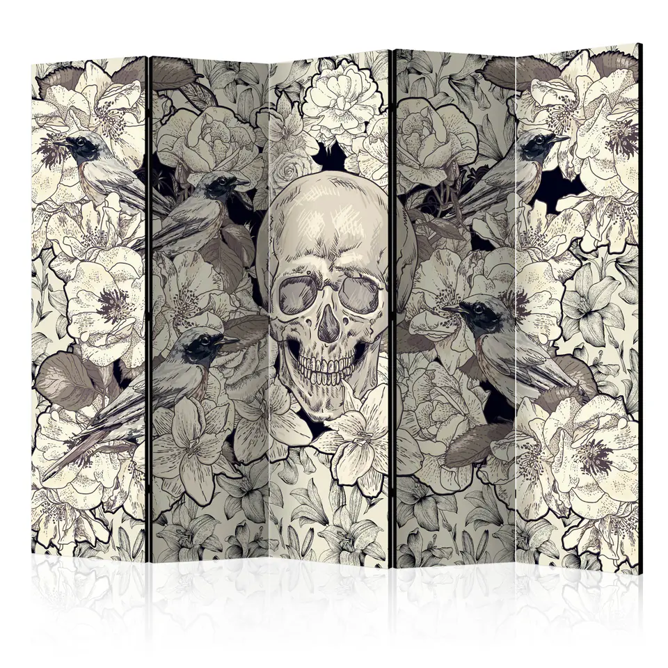 ⁨5-piece screen - Inspired by Art Nouveau II [Room Dividers] (size 225x172)⁩ at Wasserman.eu